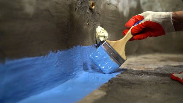 Commercial Emergency Waterproofing project at a Bedminster, NJ business property by SJ Waterproofing Pros
